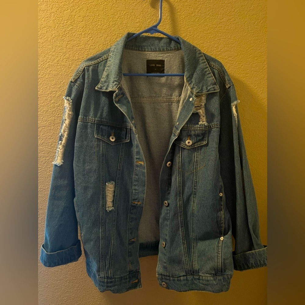 Jean Jacket Ripped